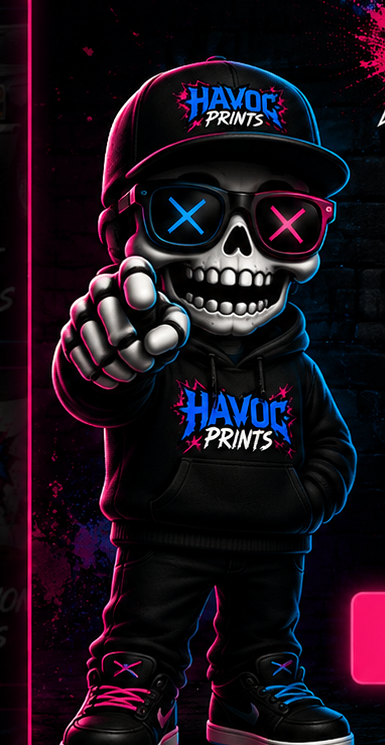 Havoc Prints mascot